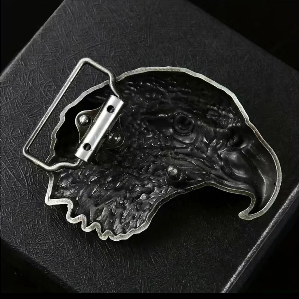 Eagle head belt buckle